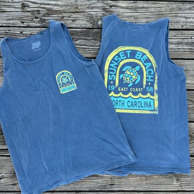 PAINTED ANTIMONY SEA TURTLE TANK