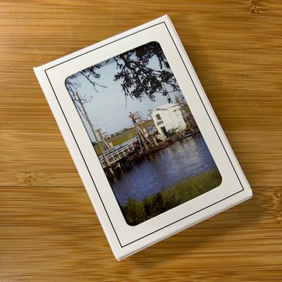 PLAYING CARDS OLD BRIDGE PHOTO