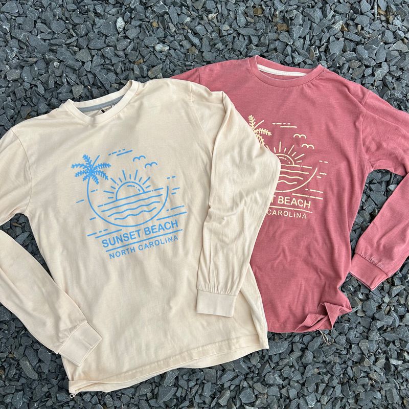 PALM SUN CURVE BURNOUT LS