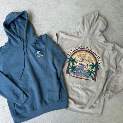 PRIMARY SKY WAVE PO HOODIE