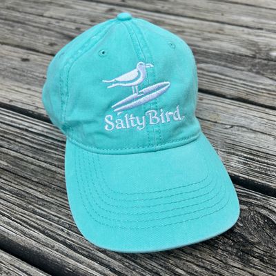 SALTY BIRD EMB CAP (MINT)