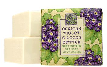 CUBE AFRICAN VOILET SOAP