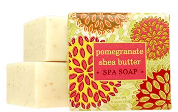 CUBE POMEGRANATE SHEA SOAP