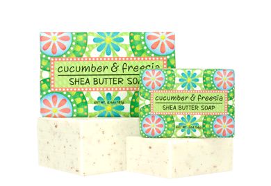 CUBE CUCUMBER FREESIA SOAP