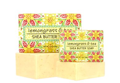 CUBE LEMONGRASS &amp; TEA SOAP