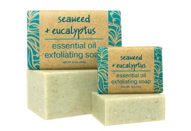 CUBE SEAWEED EUCALYPTUS SOAP