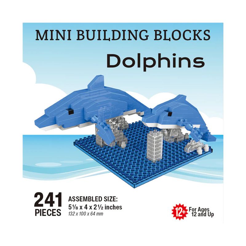 DOLPHINS MINI BUILDING BLOCKS