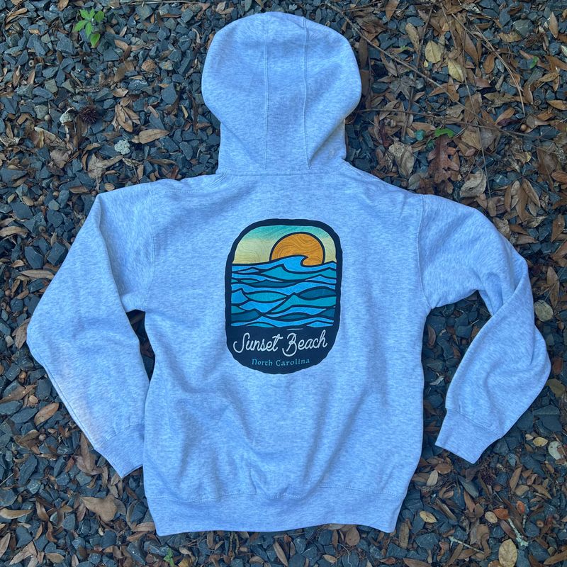 IN THE WOODS WAVE FZ HOODIE