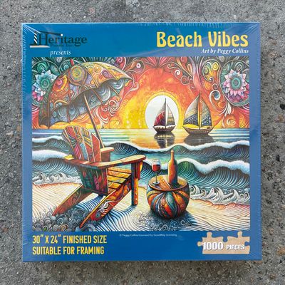 BEACH VIBES PUZZLE 1,000PCS
