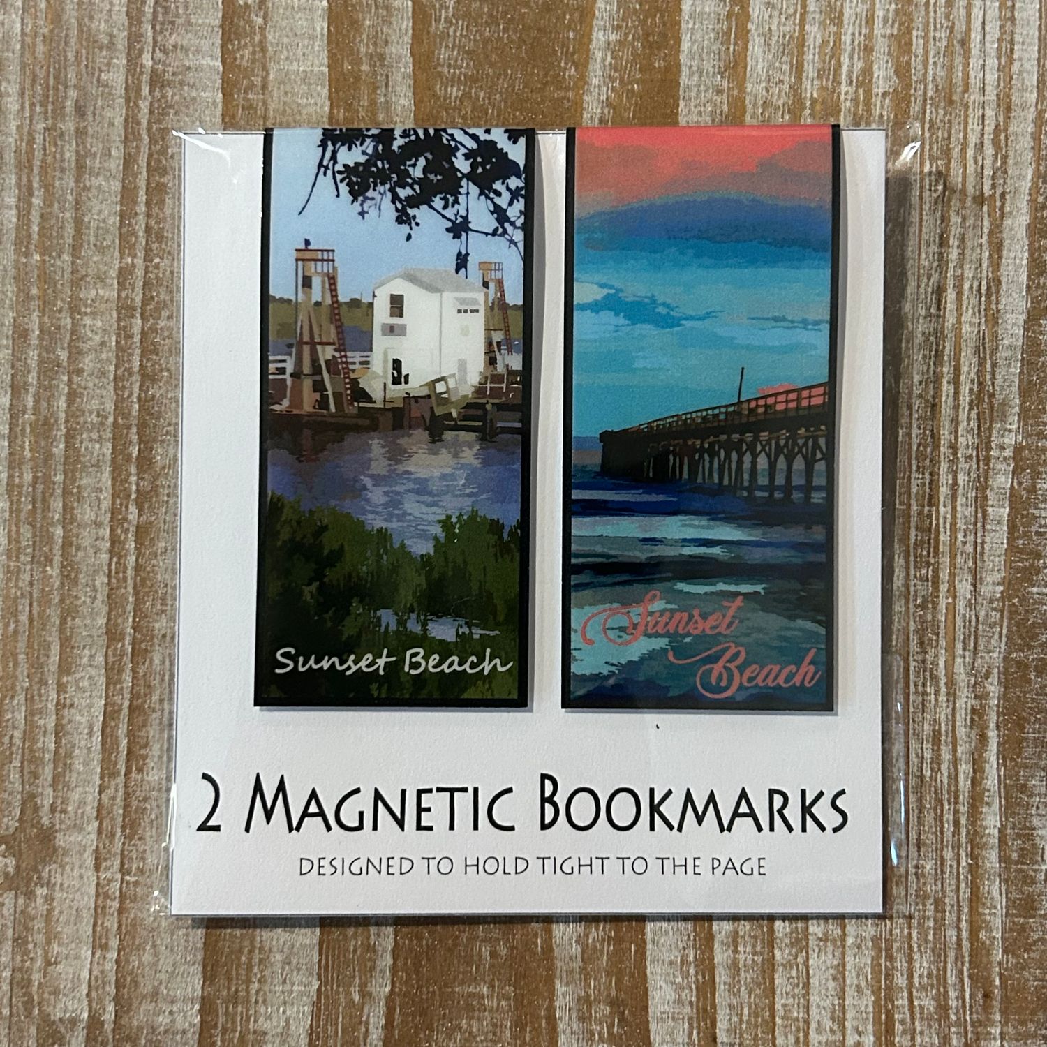 MAGNETIC BOOKMARK 2-PACK OLD BRIDGE &amp; PIER