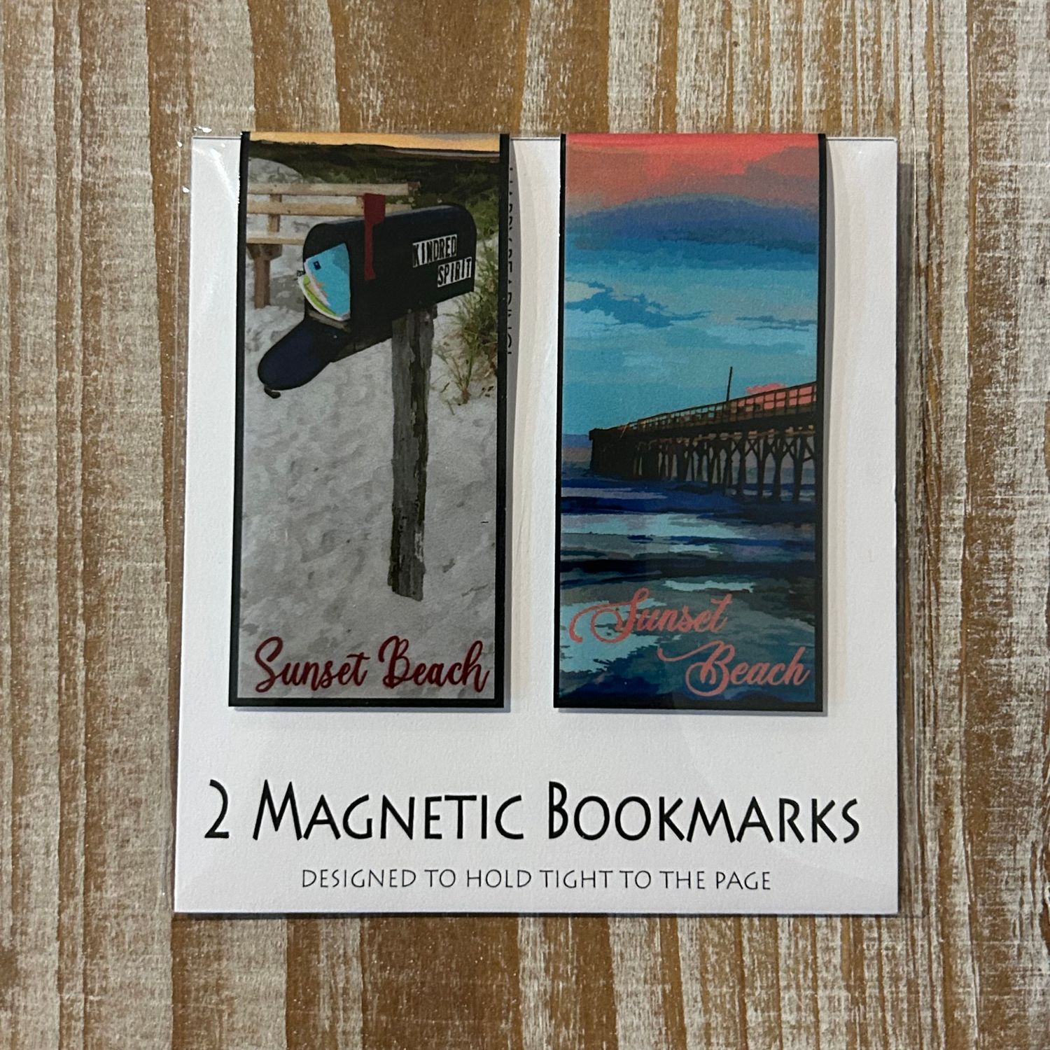MAGNETIC BOOKMARK 2-PACK KINDRED SPIRIT &amp; PIER