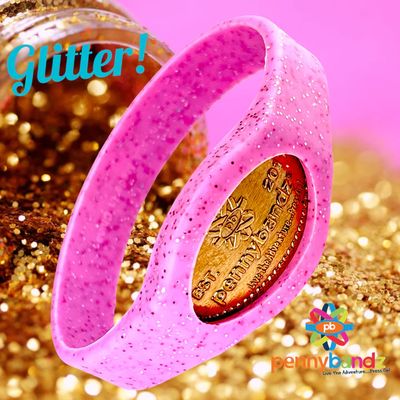 BAND YOUTH  PINK GLITTER