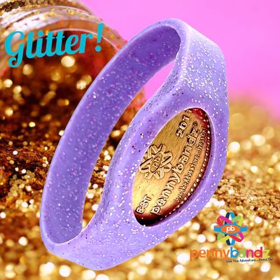 BAND YOUTH  PURPLE GLITTER