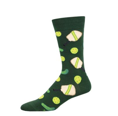 PICKLEBALL MENS SOCK GREEN