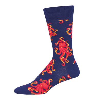 SOCKTOPUS MENS SOCKS NAVY