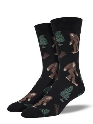 BIGFOOT MENS SOCKS BLACK