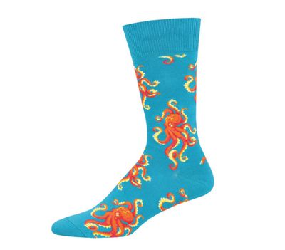 SOCKTOPUS MENS SOCKS TEAL