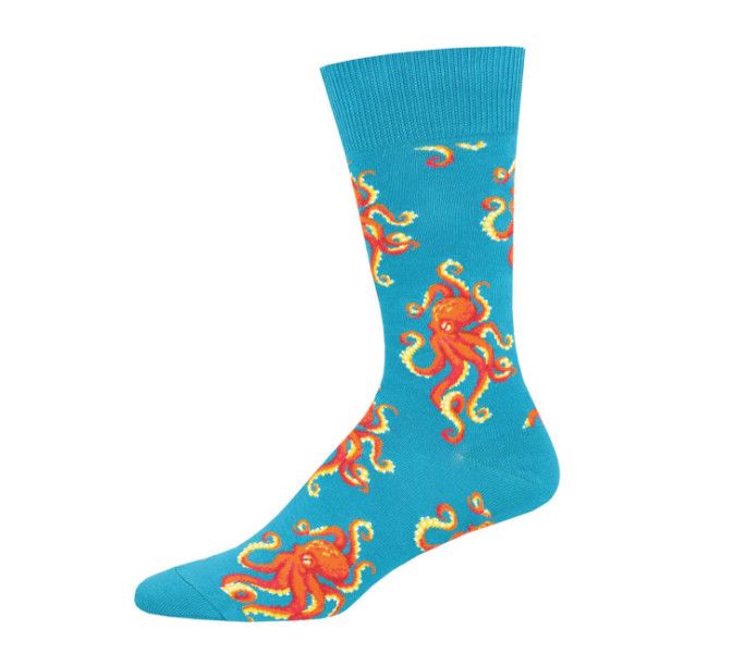 SOCKTOPUS MENS SOCKS TEAL