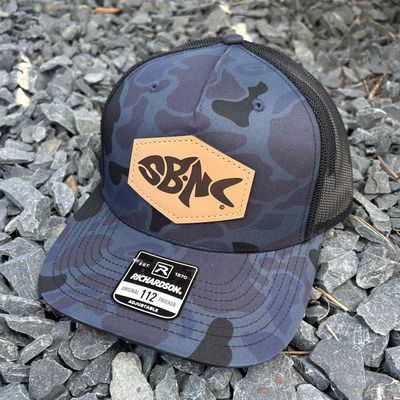 SBNC FISH HEX PATCH CAP ADMIRAL DUCK CAMO 112PFP