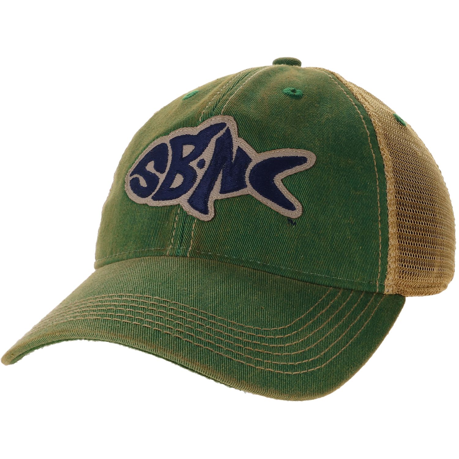 SBNC FISH OFA TRUCKER CAP (KELLY GREEN)