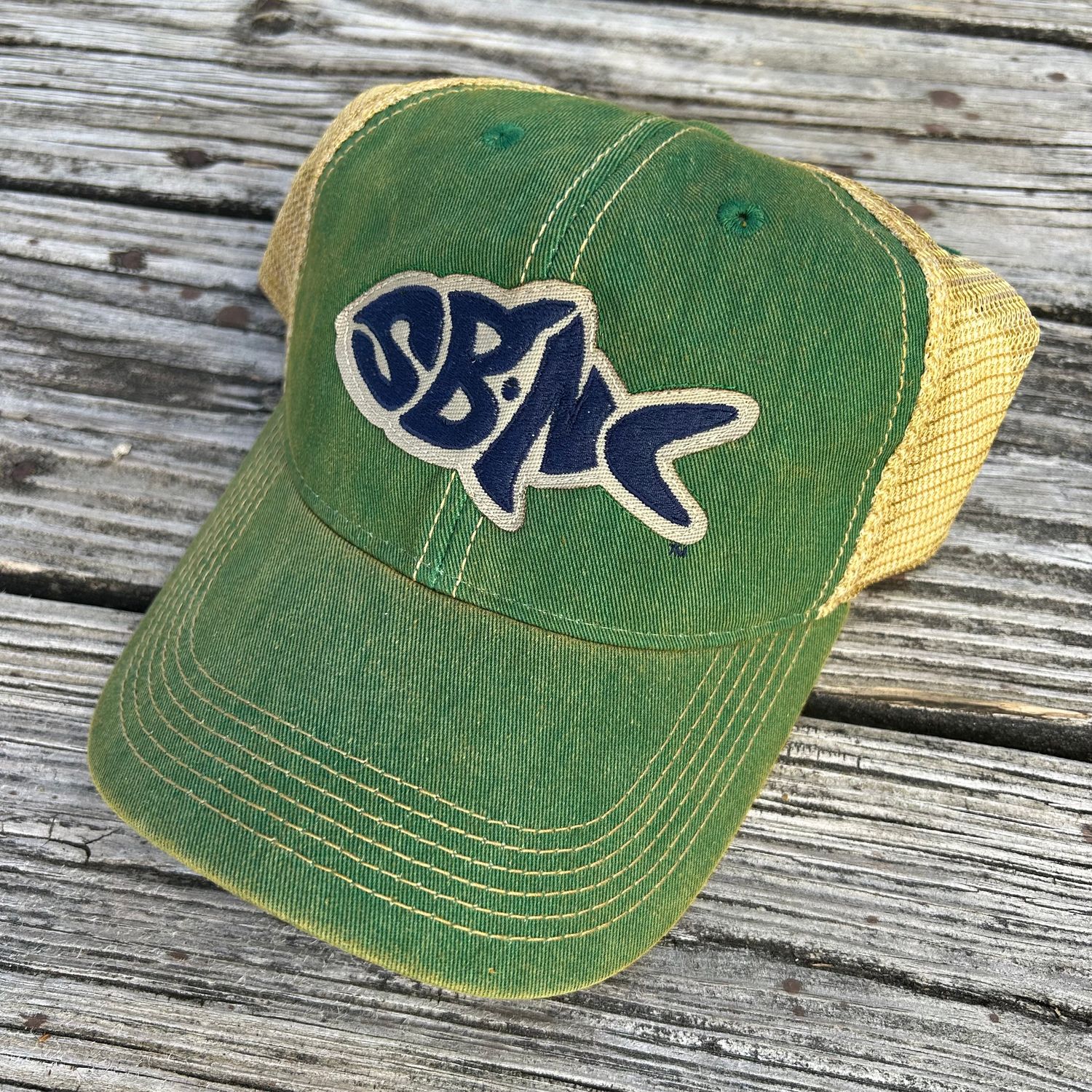 SBNC FISH OFA TRUCKER CAP (KELLY GREEN)