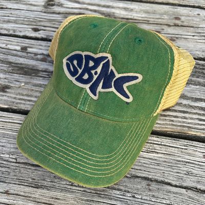 SBNC FISH OFA TRUCKER CAP (KELLY GREEN)
