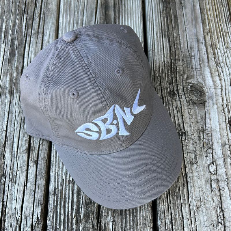 SBNC FISH EZA RELAXED TWILL CAP (GREY)