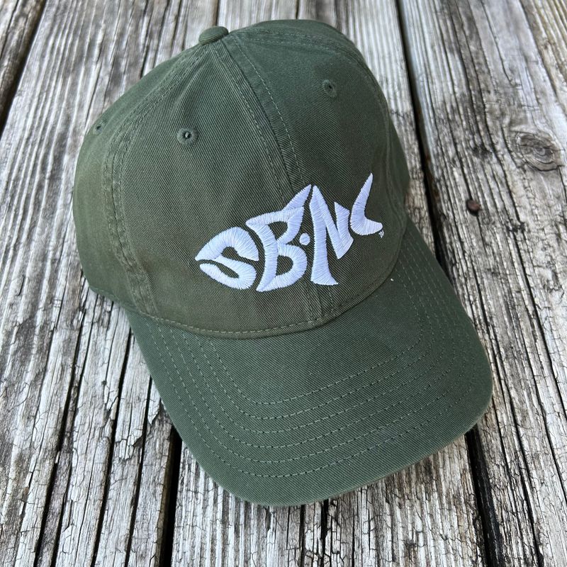 SBNC FISH EZA FULL TWILL CAP (DARK GREEN)