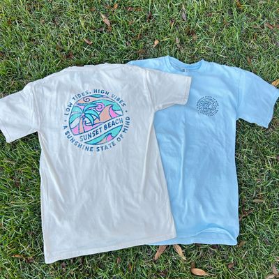 ROAM FREE PALMS TEE ROAM FREE PALMS TEE