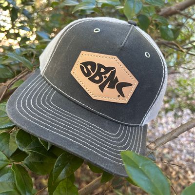SBNC FISH HEX PATCH CAP RHINO/LTGRAY 112-WAXED