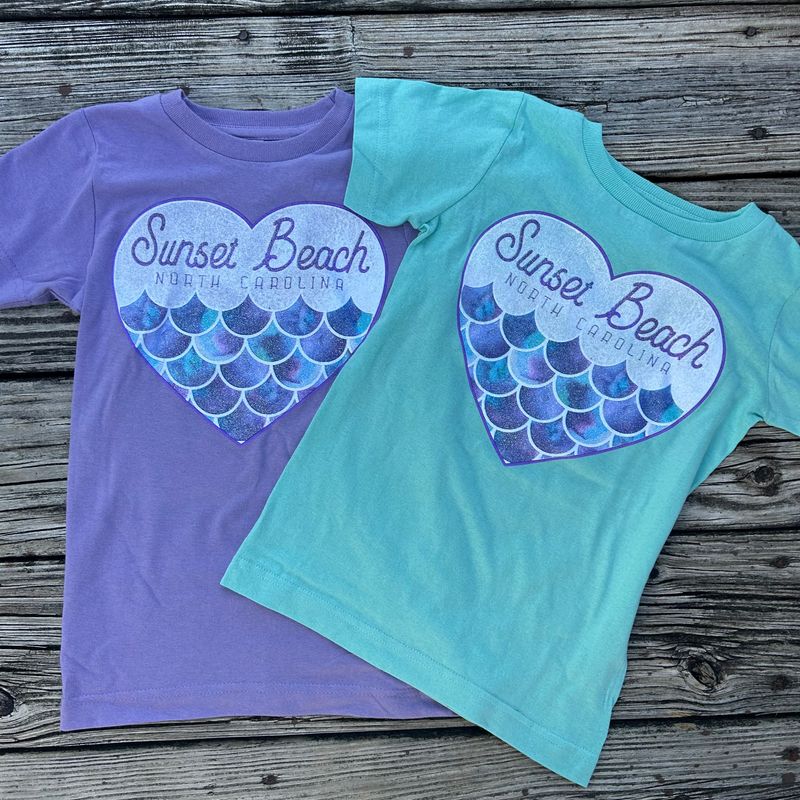 MERMAID AT HEART KIDS TEE