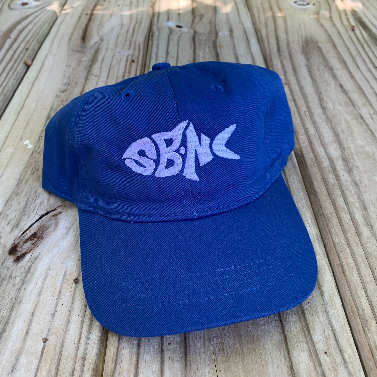 KIDS CAP SBNC FISH ESY, Color: ROYAL W/WHITE