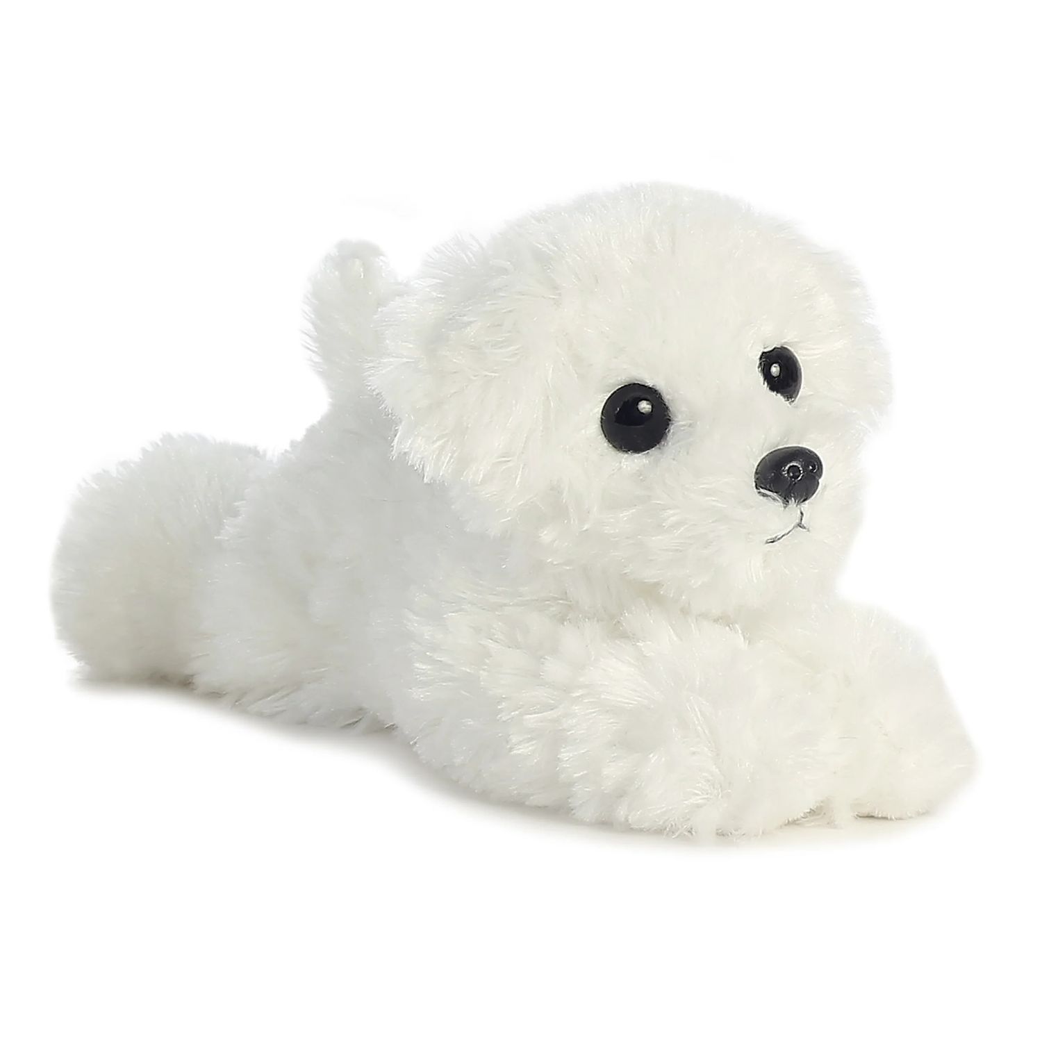 PLUSH MINI FLOPSIE SNOWBALL (DOG)