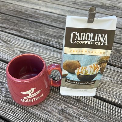 COFFEE COCONUT CARAMEL CREAM HALF LB