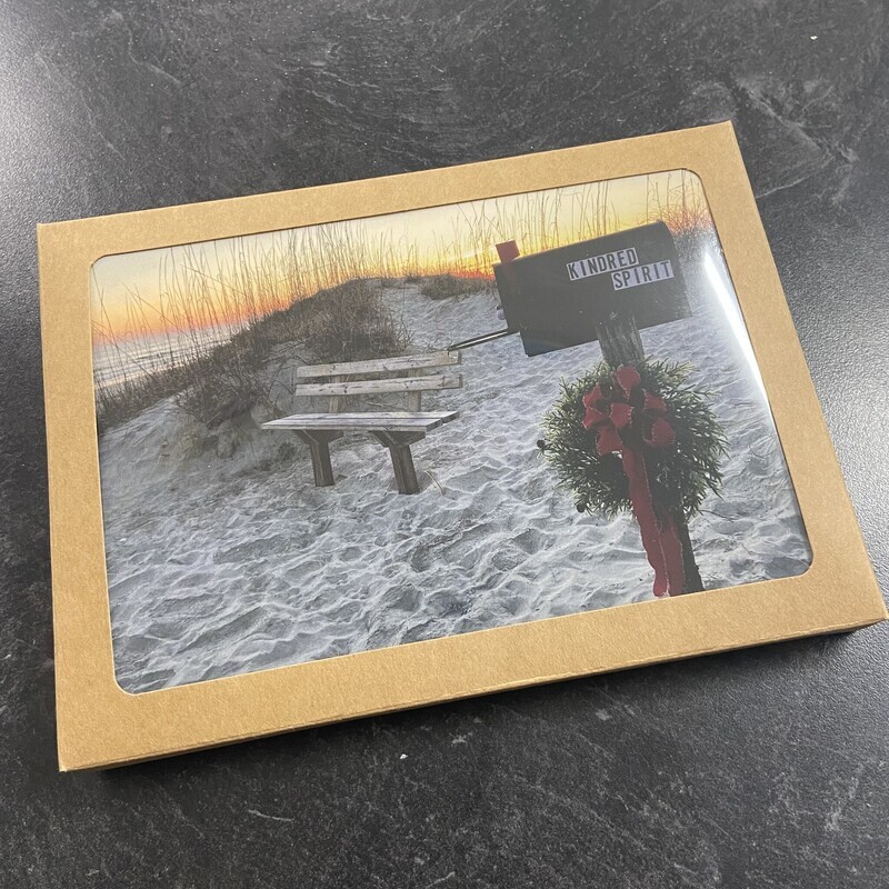 NOTECARD SET KINDRED SPIRIT BLANK CHRISTMAS CARDS (8)  BOXED
