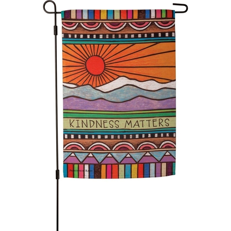 GARDEN FLAG KINDNESS MATTERS