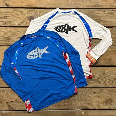 UPF SBNC FISH FRONT PRINT PATRIOT CREW