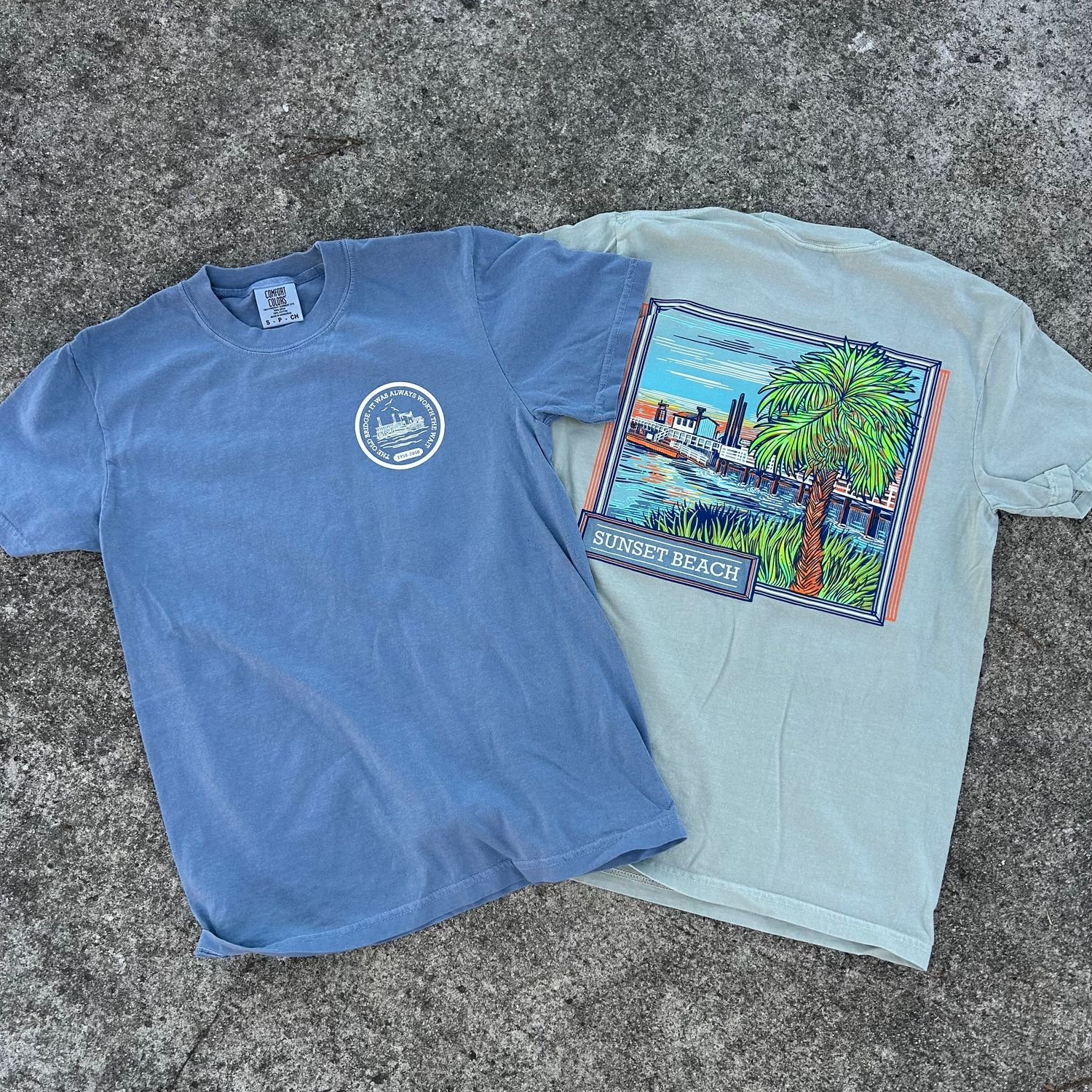 OLD BRIDGE PALM TEE