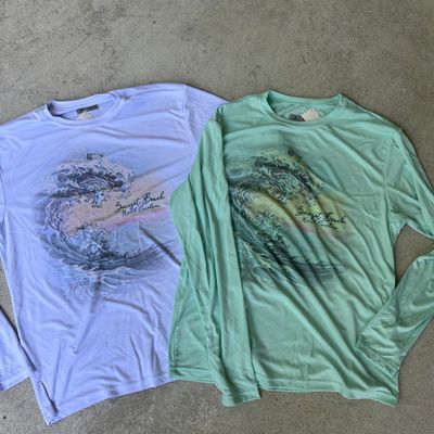 UPF SUMMER SUNSET WAVE LS UV40 UPF SUMMER SUNSET WAVE LS UV40