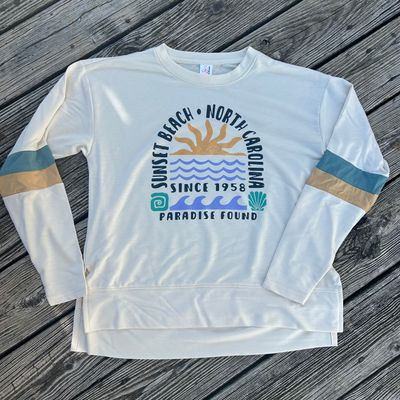 OHANA SUN WAVE FRENCH TERRY LS