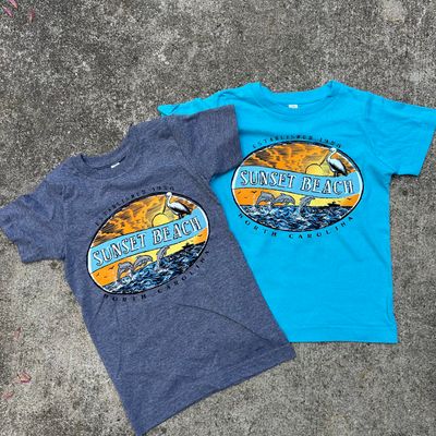 SURVIVING SUNSET BEACH KIDS TEE