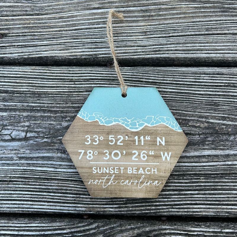 ORNAMENT SHORELINE COORDINATES