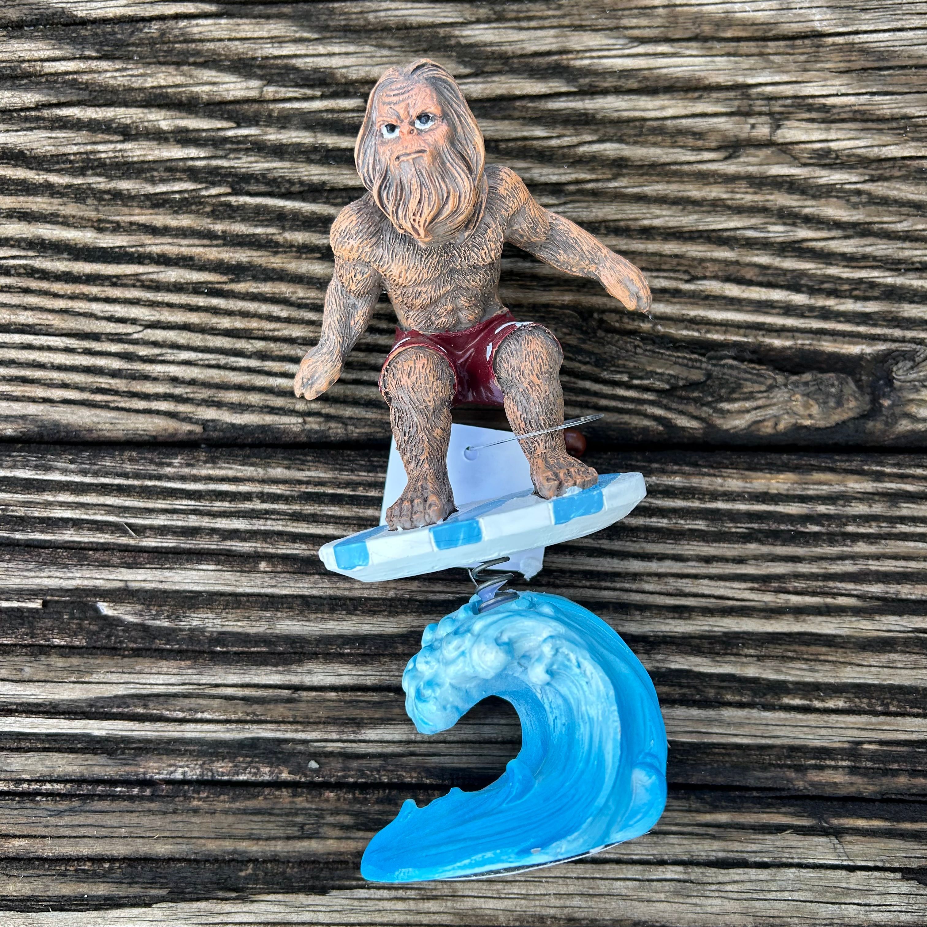 サーフオブジェ RESIN SURFING BIGFOOT SPRING WAVE