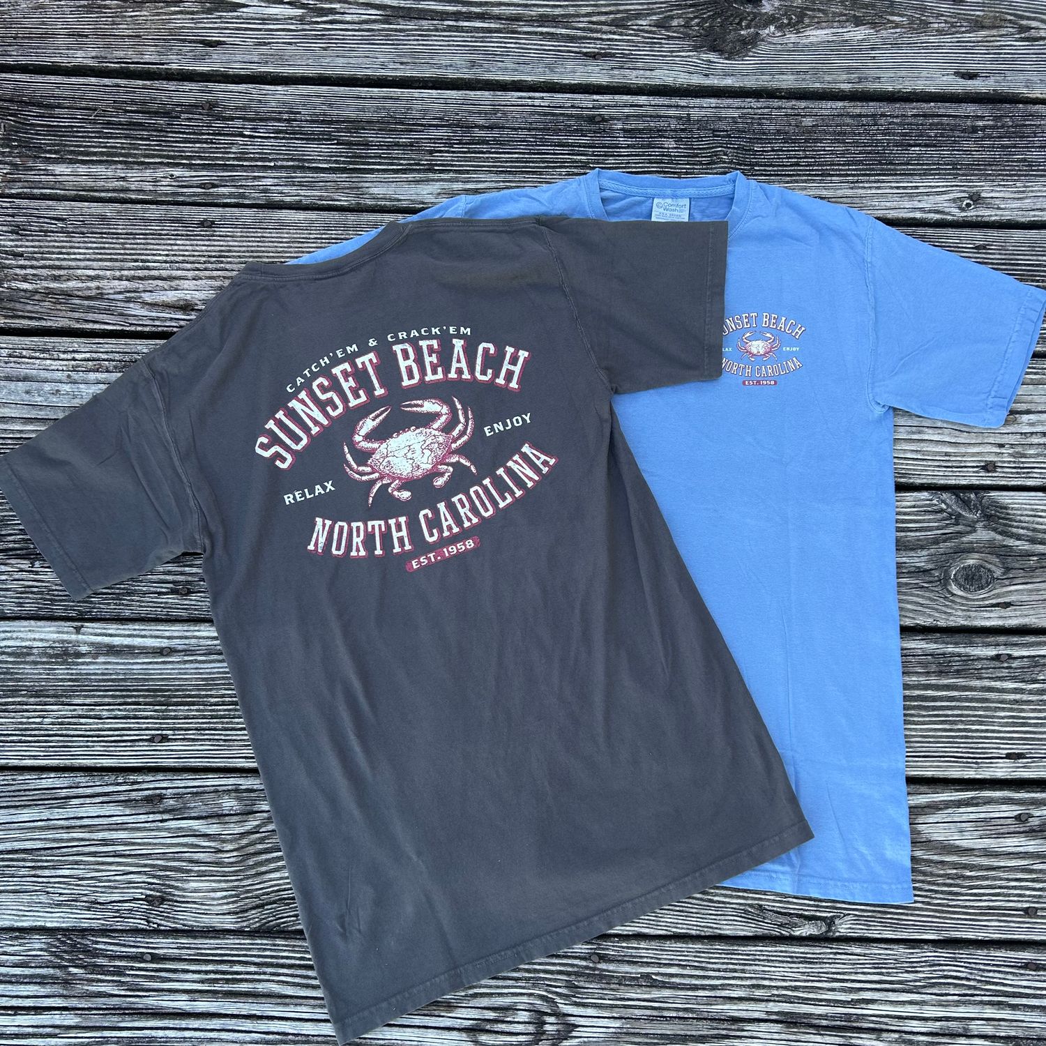CATCH AND CRACK CRAB CW TEE