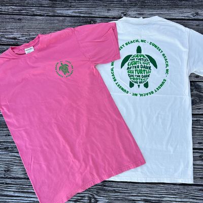 TYPOGRAPHY SEA TURTLE TEE