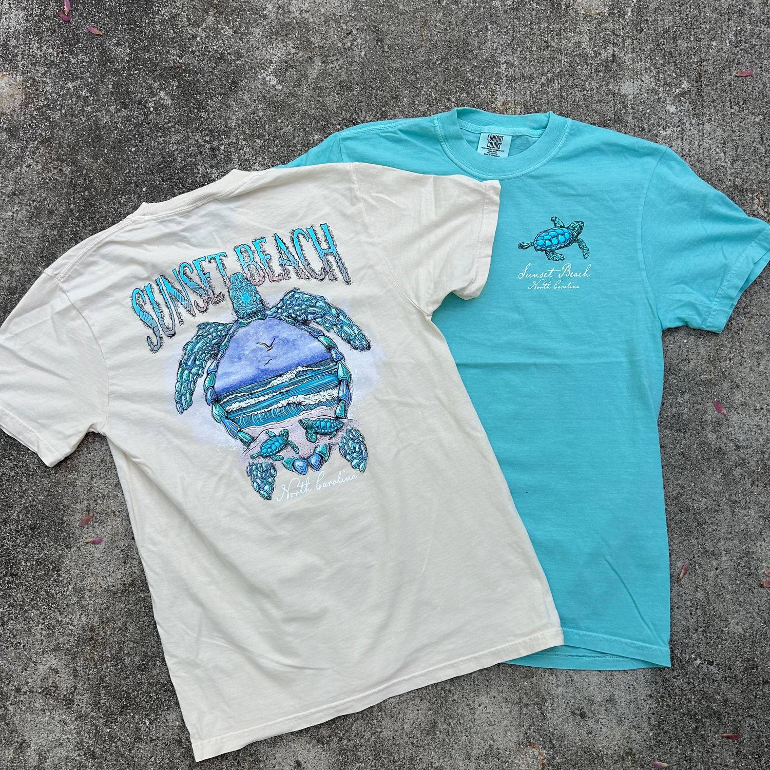 TURTLE BEACH SCENE CC TEE