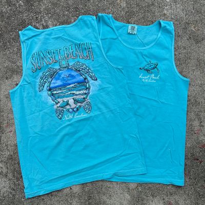TURTLE BEACH SCENE TANK TURTLE BEACH SCENE TANK