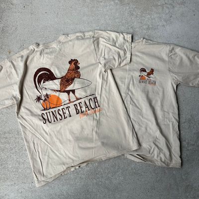BUCKINGHAM ROOSTER SURF TEE BUCKINGHAM ROOSTER SURF TEE