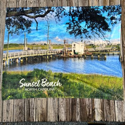 OLD BRIDGE BLANKET (4 x 5')