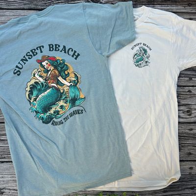 SHOWGIRL MERMAID TATTOO TEE SHOWGIRL MERMAID TATTOO TEE